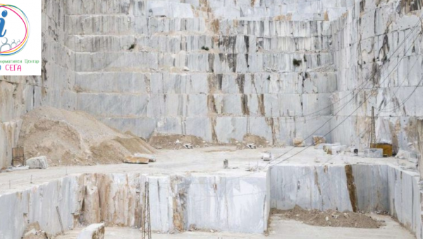 Marble (sivec) production in Prilep